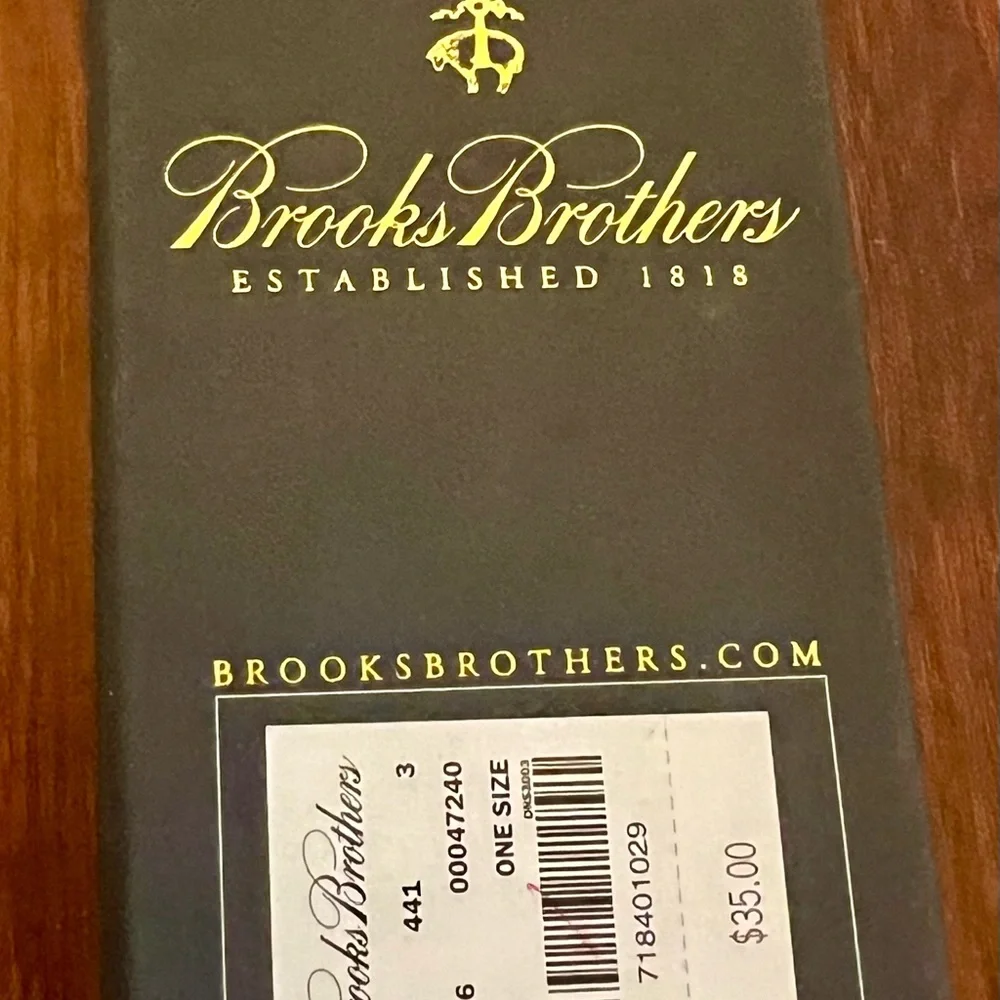 NWT - Authentic BROOKS BROTHERS iPhone 6 Case w/ Box